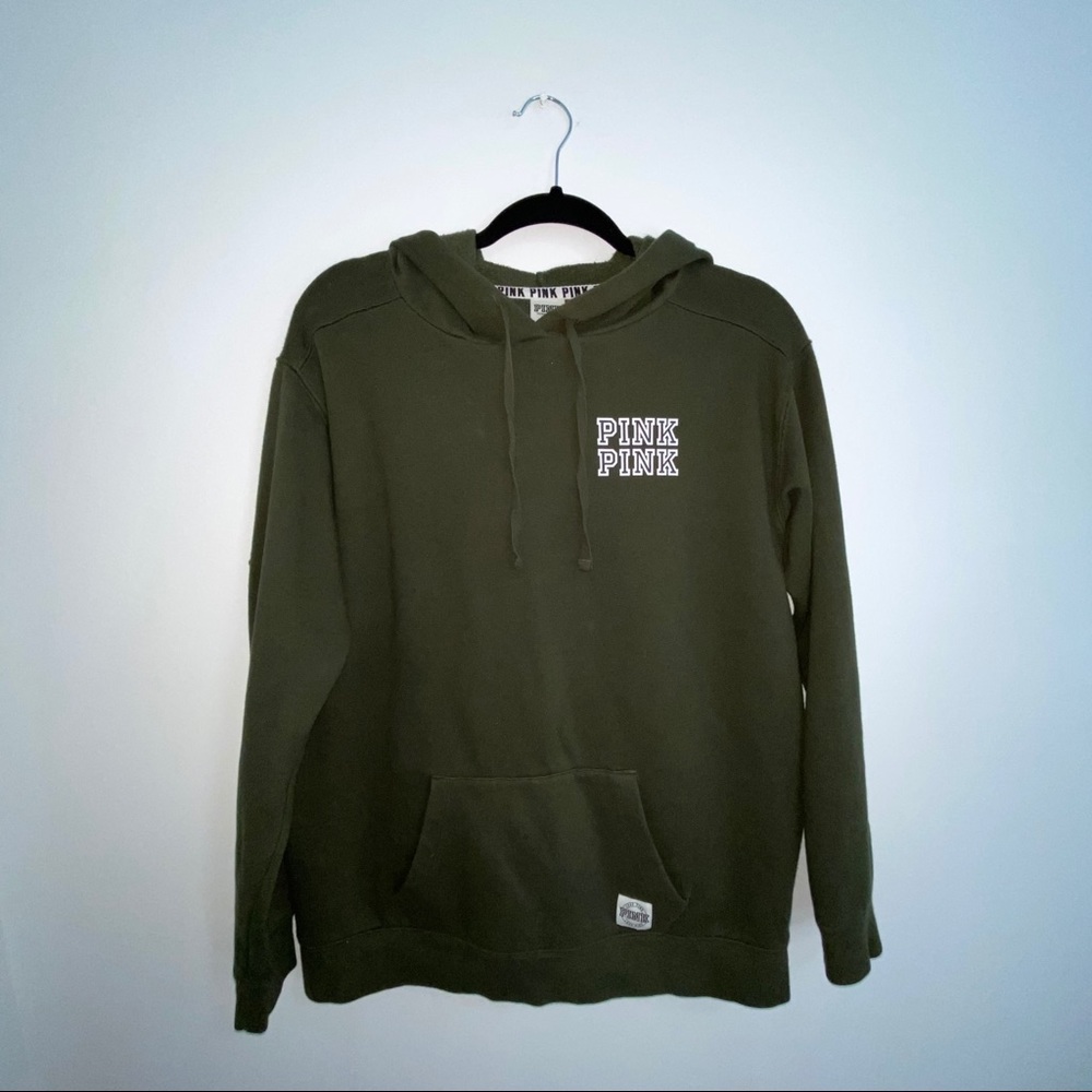 Olive Pink Hoodie